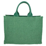 Borsa a mano da donna Misto pelle e tessuto MYB-05117-SS-524+S107 GIADA My Best Bag