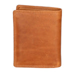 Portafoglio uomo in vera pelle RFID HILB-6402-CUOIO Hill Burry