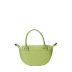 Mae Borsa a mano da donna Vera pelle 07142-D12 VERDE Viola Castellani
