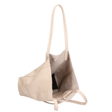 Borsa a mano da Donna Valentina in Vera Pelle Made in Italy 37x40x12,5 cm