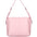 Borsa a spalla da donna Misto pelle e tessuto 07157-D56 PINK Roberta Rossi