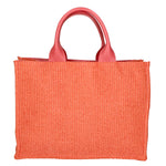 Allison Borsa a spalla da donna Paglia e pelle 05117-524 S42 CORALLO Gave Lux