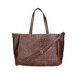 Lorella Borsa a spalla da donna Vera pelle croco 06499-015 T.MORO Gave Lux