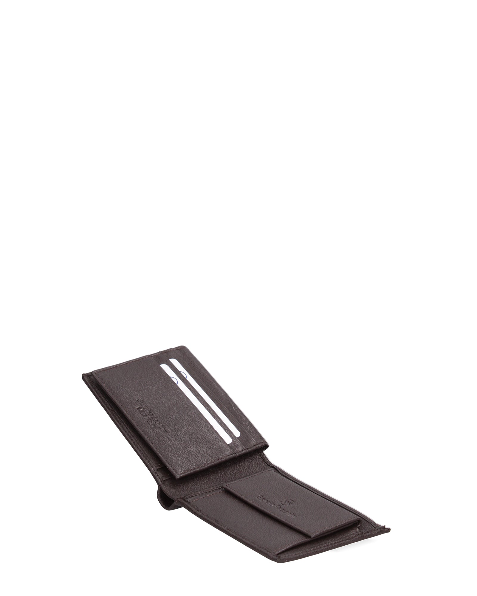 Portafoglio uomo vera pelle Sfoderato K50112P029-T.MORO Sergio Tacchini