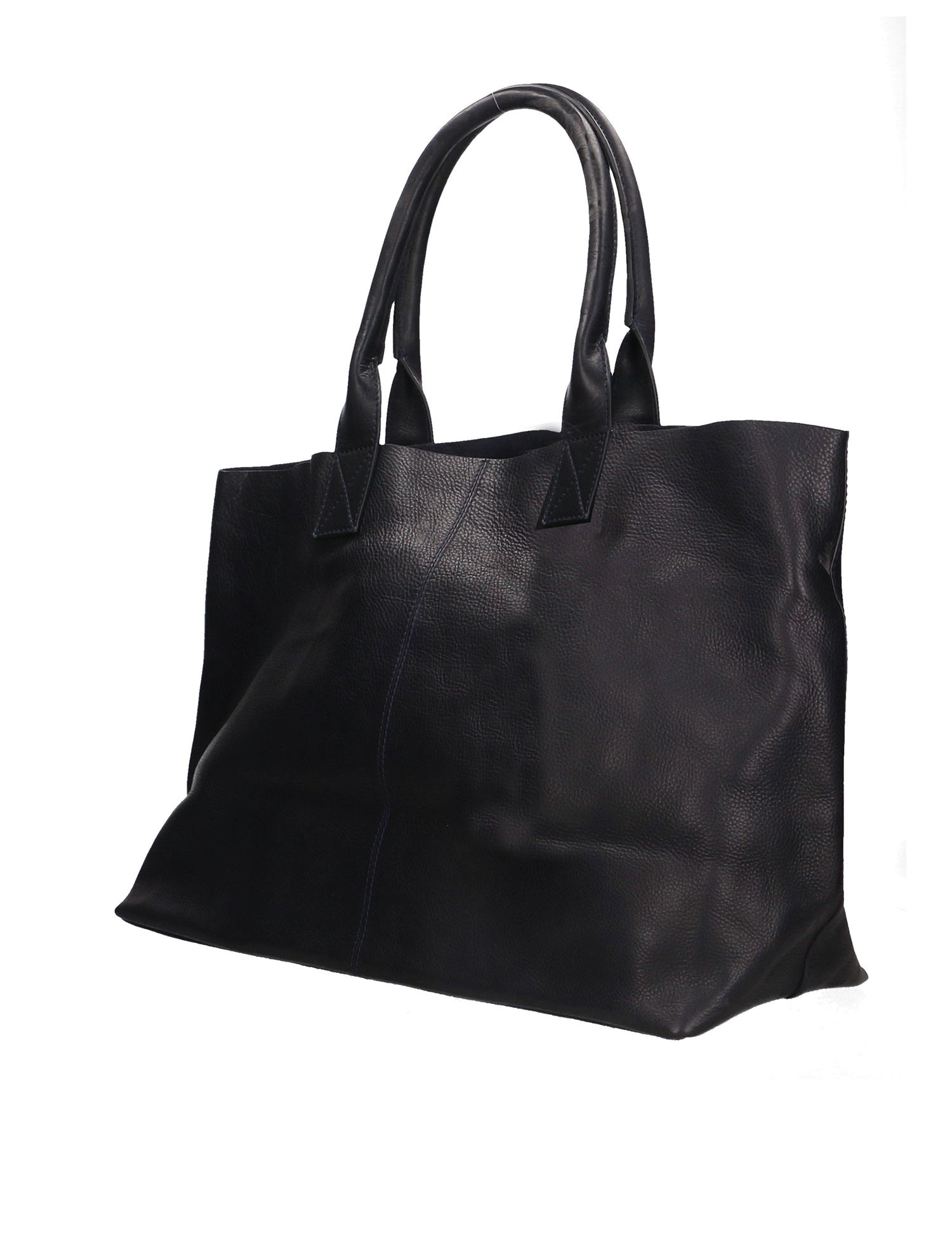 Morea Borsa Shopper da donna Vera Pelle 518907-D26 BLU SCURO Gave Lux