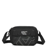 Borsa a spalla unisex Textile Prodotto Vegano 24x8x16 cm