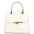 Borsa a mano da donna 100% vera pelle 7708-L101 BIANCO Gave Lux