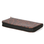 Berenice Portafoglio donna vera pelle Zip 10012-BRONZO Gave Lux