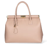 Eleonora Women's Handbag in Genuine Leather Made in Italy 26x35x16 cm