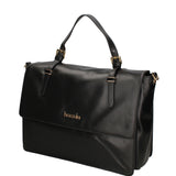 Valoria Prime Borsa a spalla da donna 100% pelle B17213-NERO Braccialini