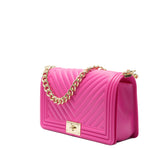 Borsa a mano da donna 100% PVC FLAT M-BOUGANVILLE  + LIGHT GOLD Marc Ellis