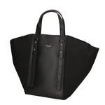 Borsa a mano da donna Vera pelle e suede MYB-7030-SS-NERO+VACCHETTA NERO My Best Bag