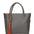 Verdiana Borsa a mano da donna Vera Pelle 06505-D27 GRIGIO SCURO Gave Lux