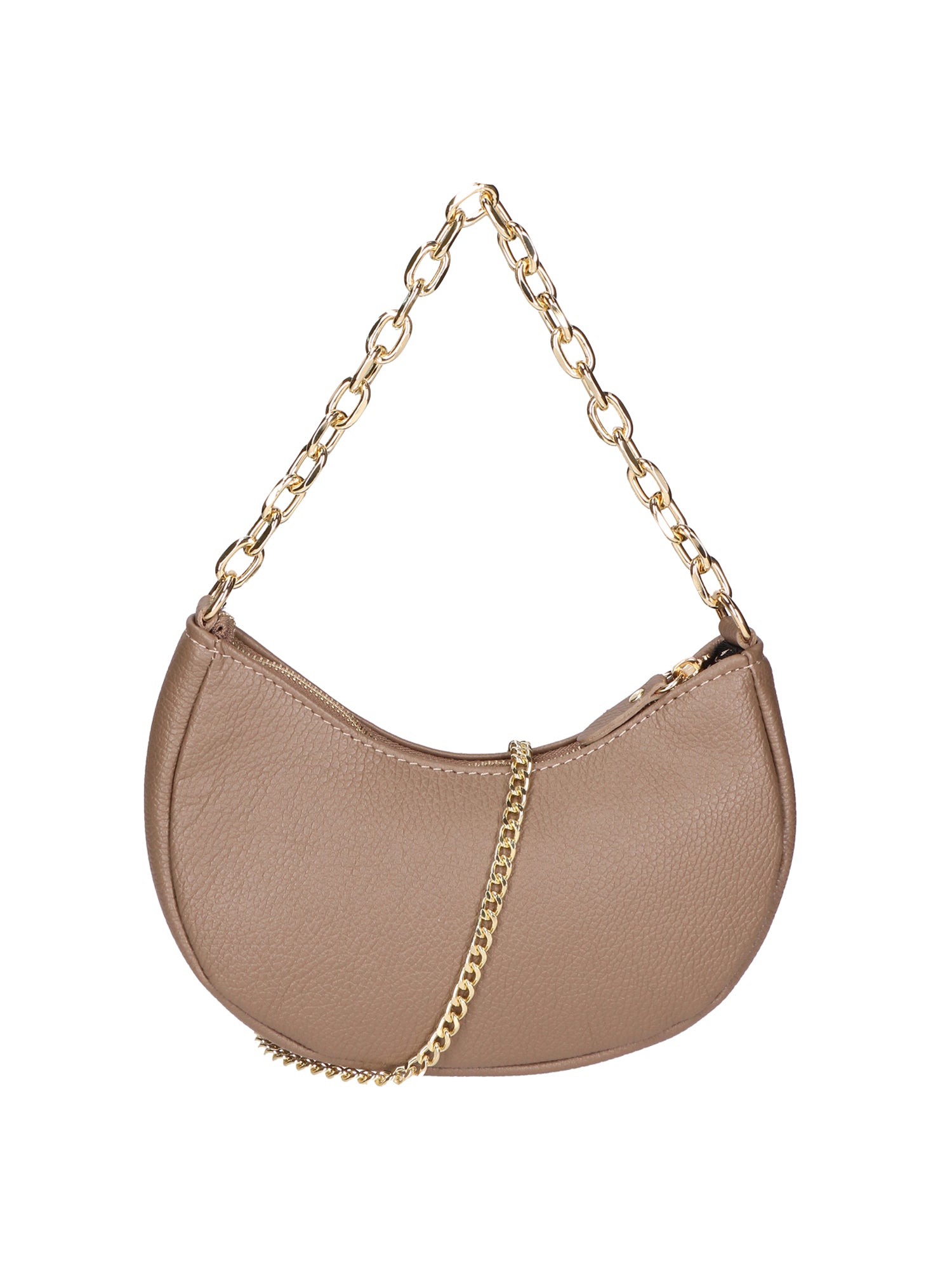 Loreta Borsa a spalla da donna Vera pelle 06511-D40 TAUPE Gave Lux