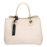 Borsa a mano da donna Paglia & Pelle MYB-05167-SS-148+D37 LATTE My Best Bag