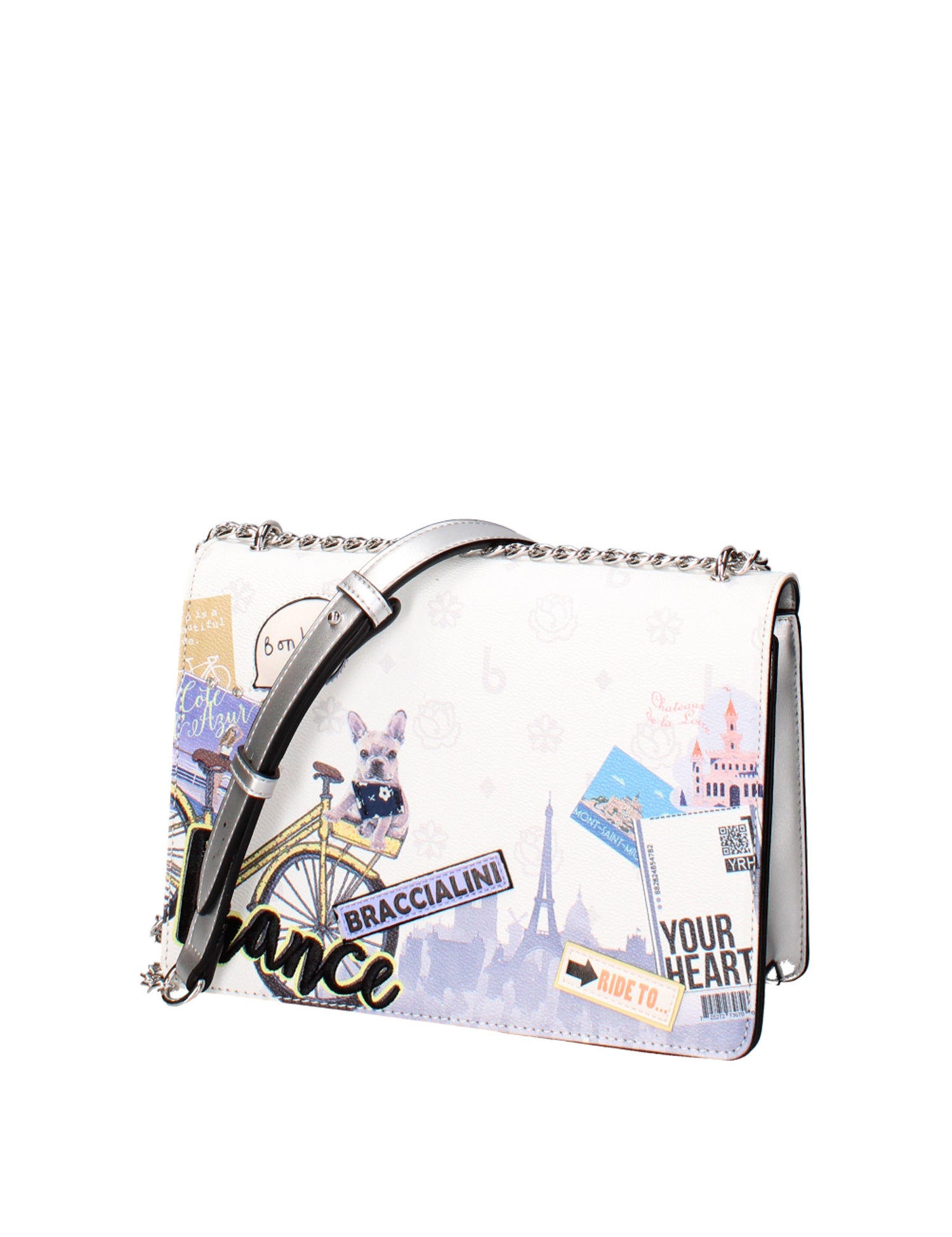 Voyage Borsa a spalla da donna Eco-pelle B16401-UNICO Braccialini