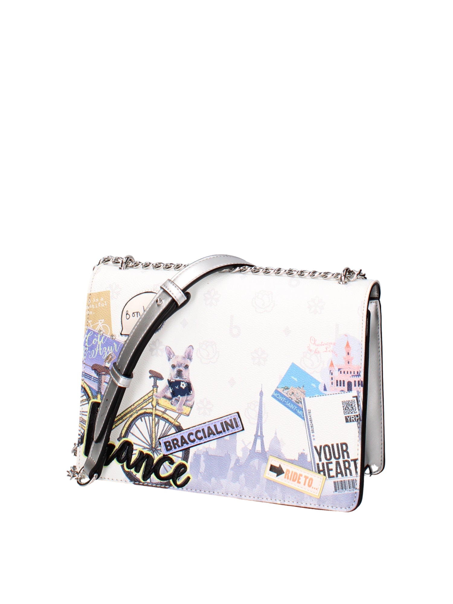 Voyage Borsa a spalla da donna Eco-pelle B16401-UNICO Braccialini