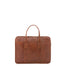 Borsa a mano unisex vera pelle Made in Italy 4454-MARRONE Alessia Firenze