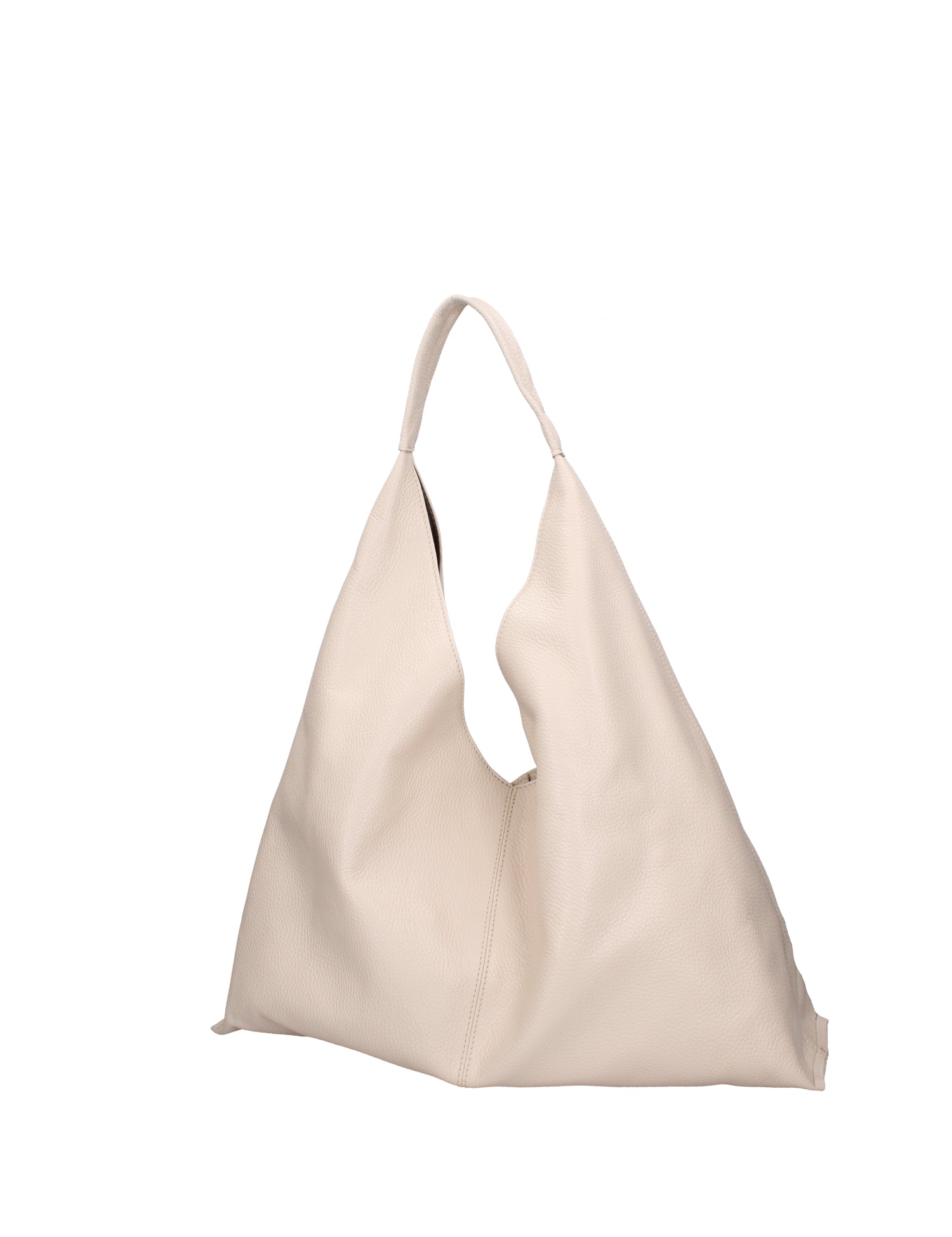Borsa a mano da donna 100% vera pelle 07209-D37 LATTE Roberta Rossi