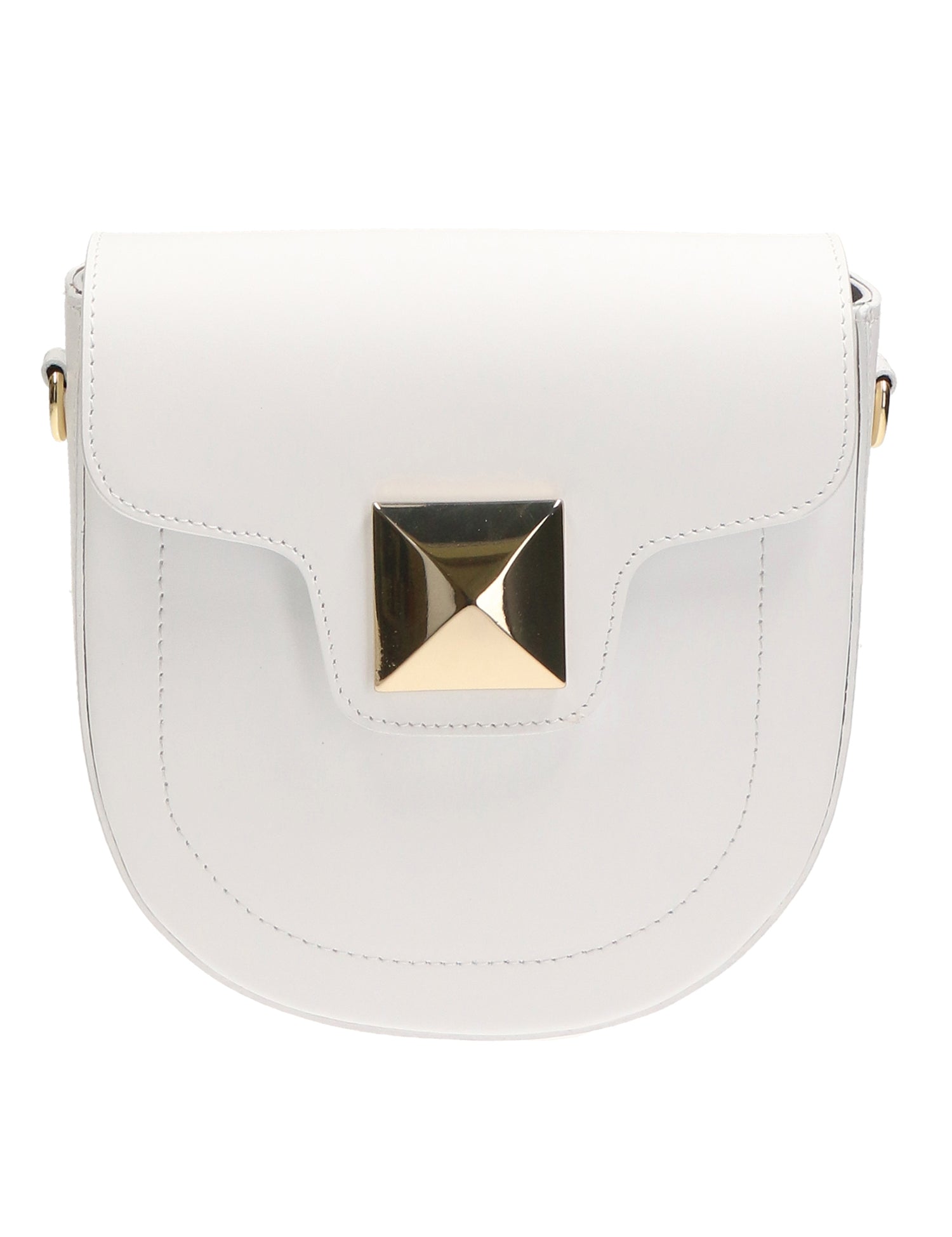 Calista Borsa a tracolla da donna Vera pelle 06014-L101 BIANCO Gave Lux