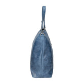 Elisamaria Borsa a spalla da donna Vera pelle 80055-BLU Gave Lux