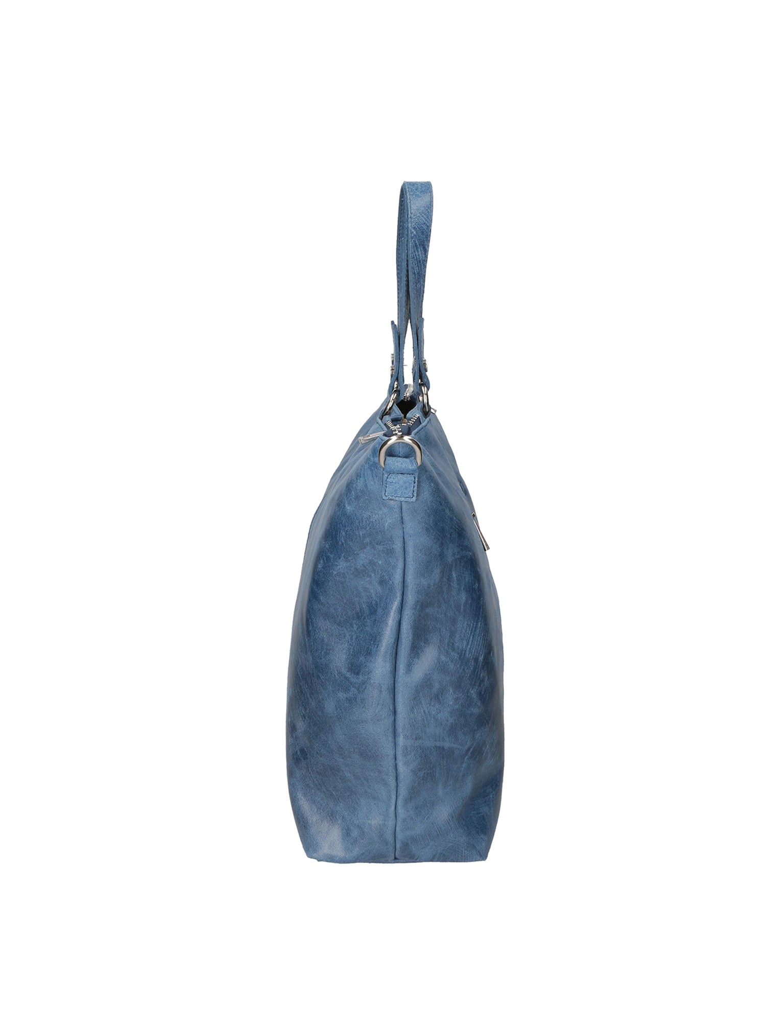 Elisamaria Borsa a spalla da donna Vera pelle 80055-BLU Gave Lux