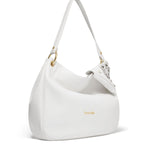 Elowen Plus Borsa a spalla da donna Vera pelle B17242-BIANCO Braccialini