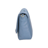 Wanda Borsa a tracolla da donna Vera pelle 06497-S41 CELESTE SCURO Gave Lux
