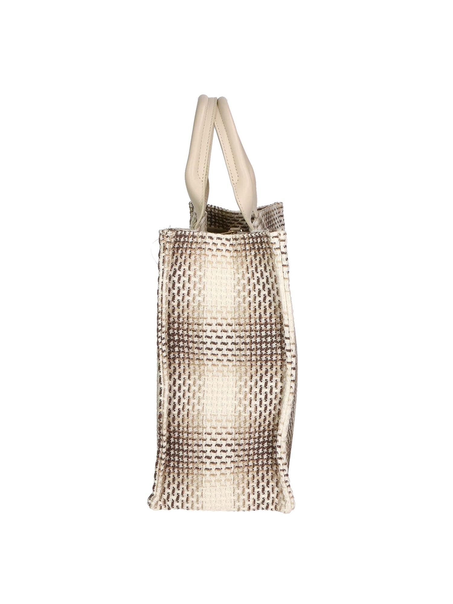 Alicia Borsa a spalla da donna Cotone e pelle 05086-05 TAUPE CHIARO Gave Lux