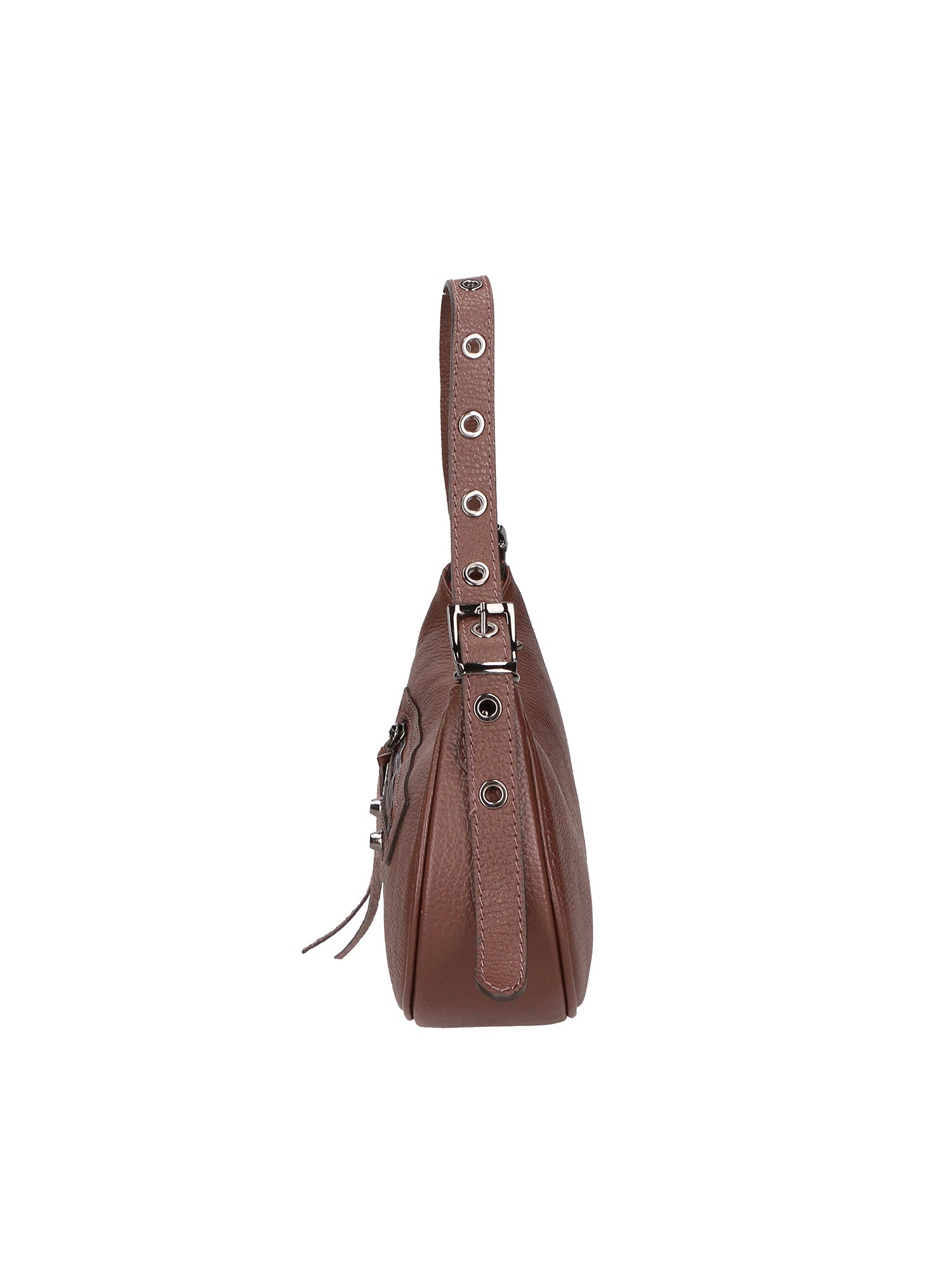 Loredana Borsa a spalla da donna Vera pelle 06548-CIOCCOLATO Gave Lux