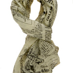 Shana L1020-GIALLO Foulard unisex in cotone e seta Gave Lux