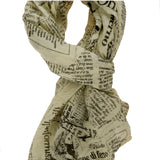 Shana L1020-GIALLO Foulard unisex in cotone e seta Gave Lux