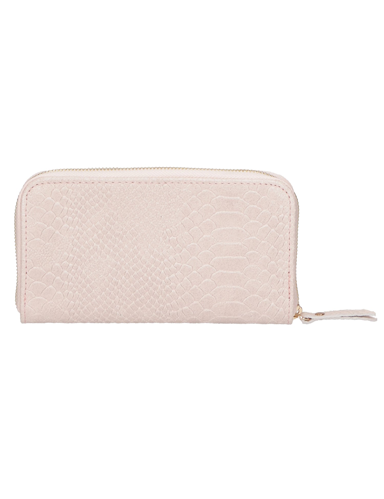 Carmela Portafoglio donna vera pelle Zip 10033-ROSA Gave Lux