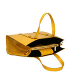 Borsa a mano da donna Pelle goffrata MYB-7003-SSCOCCO-C04 GIALLO My Best Bag