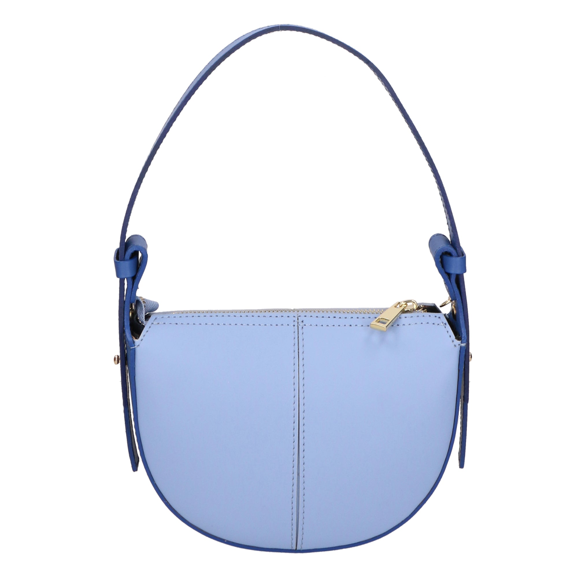Irma Borsa a spalla da donna 100% pelle 06215-AZZURRO L220+L222 Gave Lux
