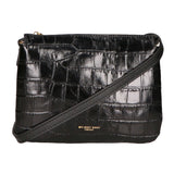 Borsa a mano da donna Vera pelle stampata coccodrillo MYB-7019-SS-C28 NERO My Best Bag