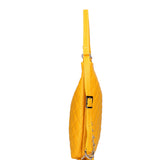 Women's shoulder bag convertible into a backpack in genuine leather Made in Italy 30x31x6 cm