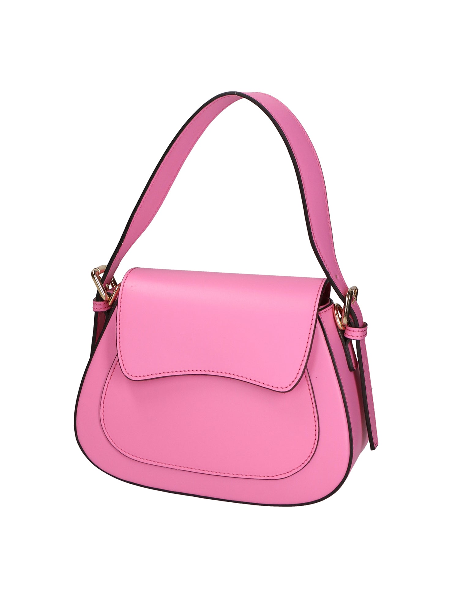Giulia Borsa a spalla da donna Vera pelle 05958-L213 PINK Gave Lux