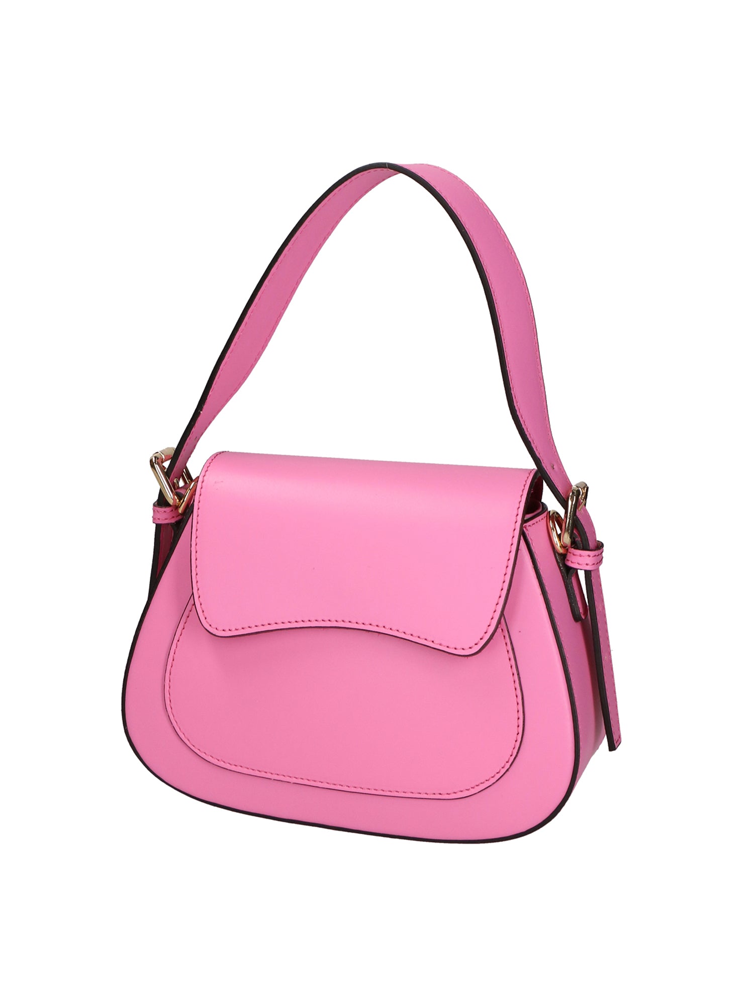 Giulia Borsa a spalla da donna Vera pelle 05958-L213 PINK Gave Lux