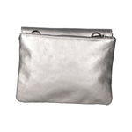 Angelica Pochette da donna Vera pelle 05413-L002 ARGENTO SCURO Gave Lux