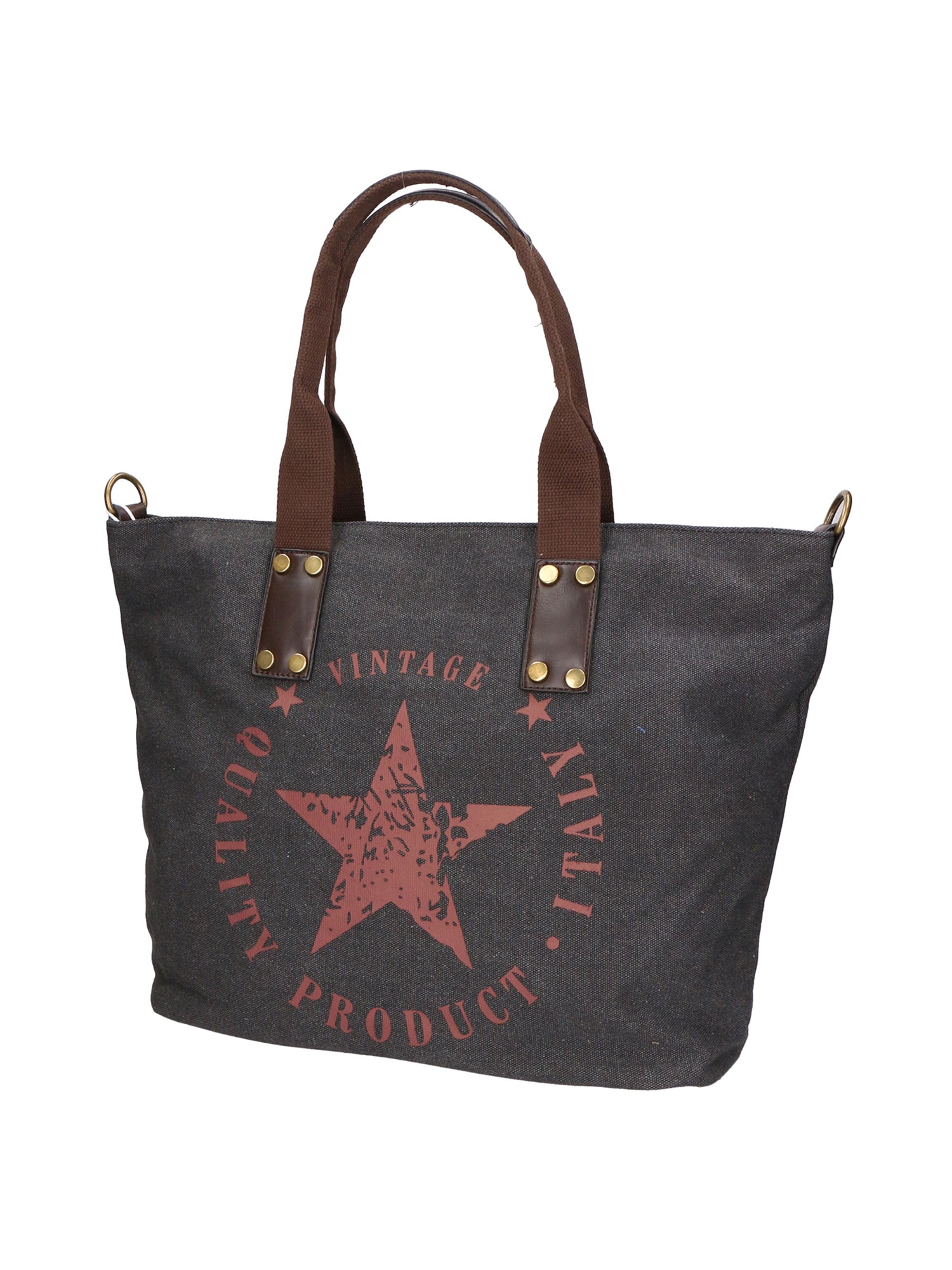 Sabrina Borsa a mano da donna 100% poliestere 8152-NERO Gave Lux