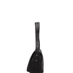 Borsa a spalla da donna Vera pelle e metallo 07228-L022 NERO Roberta Rossi