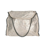 Willelmina Borsa a spalla da donna 100% PU Leather N-9606-LATTE Gave Lux