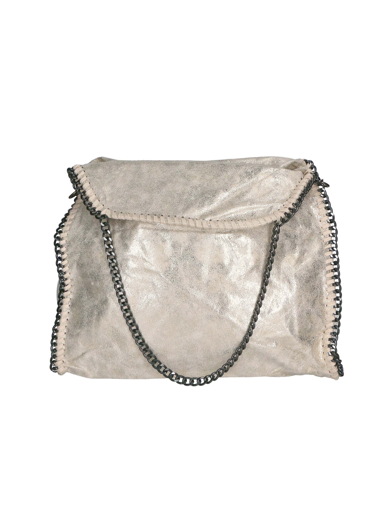 Willelmina Borsa a spalla da donna 100% PU Leather N-9606-LATTE Gave Lux