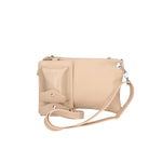 Ifigenia Borsa a tracolla da donna Vera pelle 05932-D05 CAPPUCCINO CAPUCHIN Gave Lux