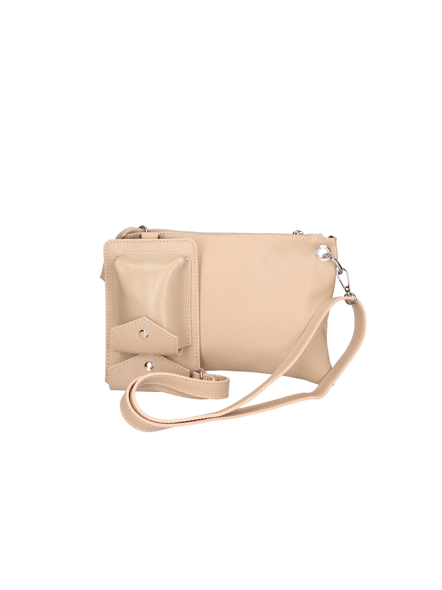 Ifigenia Borsa a tracolla da donna Vera pelle 05932-D05 CAPPUCCINO CAPUCHIN Gave Lux