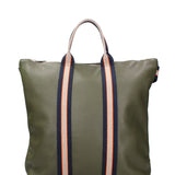 Borsa a mano convertibile in zaino da donna In Vera pelle Made in Italy 43x38x12 cm