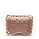 Borsa a mano da donna 100% PVC FLAT ZOE-TERRA + OFF GOLD Marc Ellis