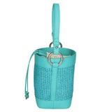 Borsa a secchiello da donna Misto pelle e tessuto MYB-05166-SS-179+S31 TIFFANY My Best Bag