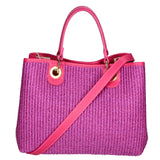 Borsa a mano da donna Paglia & Pelle MYB-05167-SS-436+D02 FUXIA My Best Bag